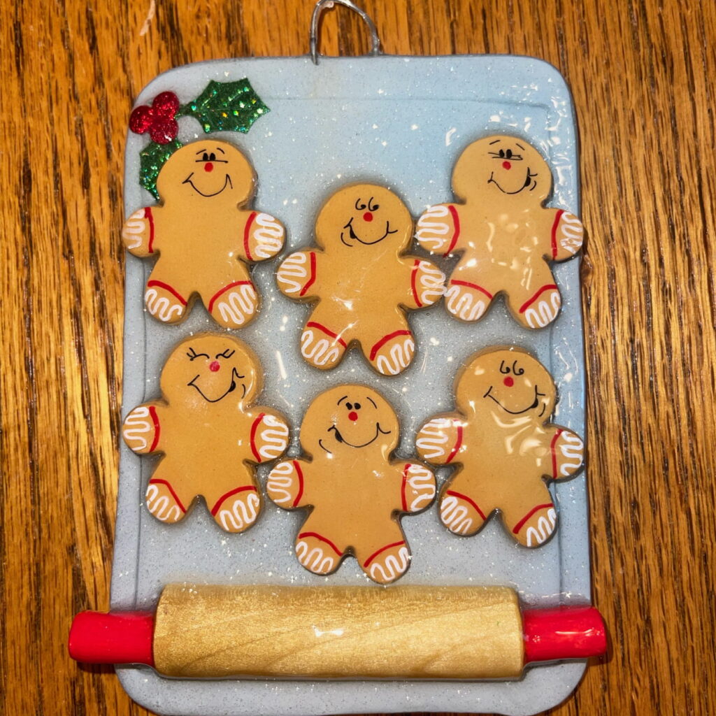 Gingerbreads on Cookie Sheet (2-15 Ginger Breads)
